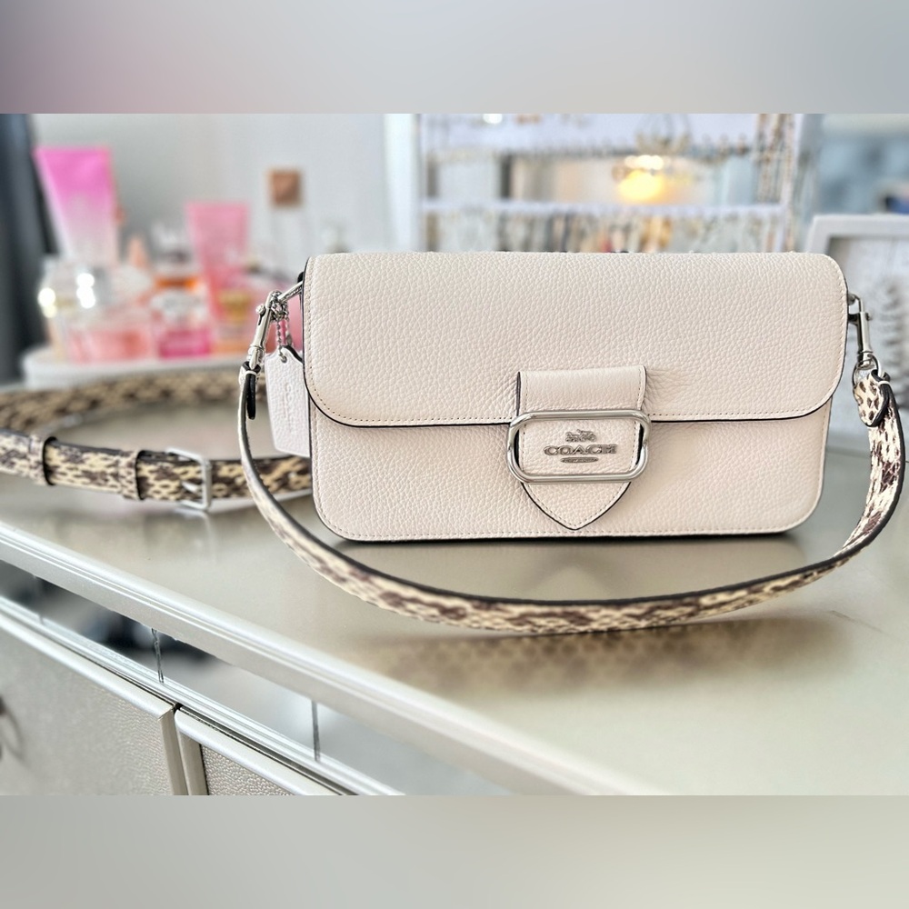 🤍White/Cream Coach Morgan Bag🤍